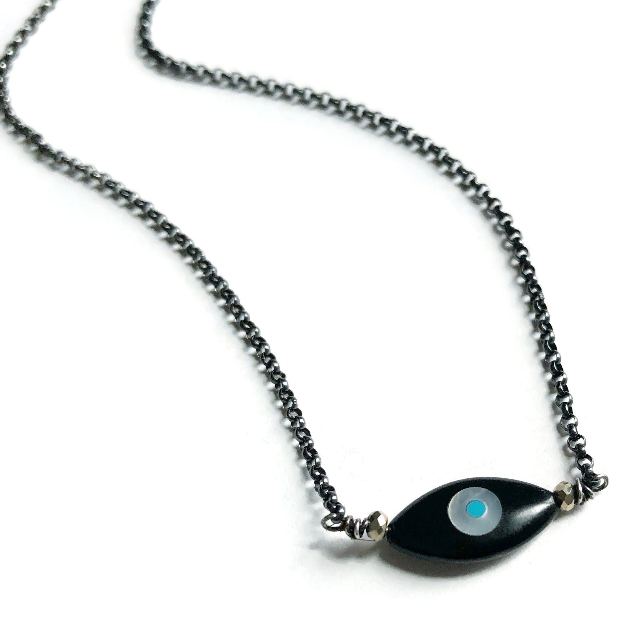 Evil Eye Pendant  Buy Online Evil Eye Black Thread Chain Pendant